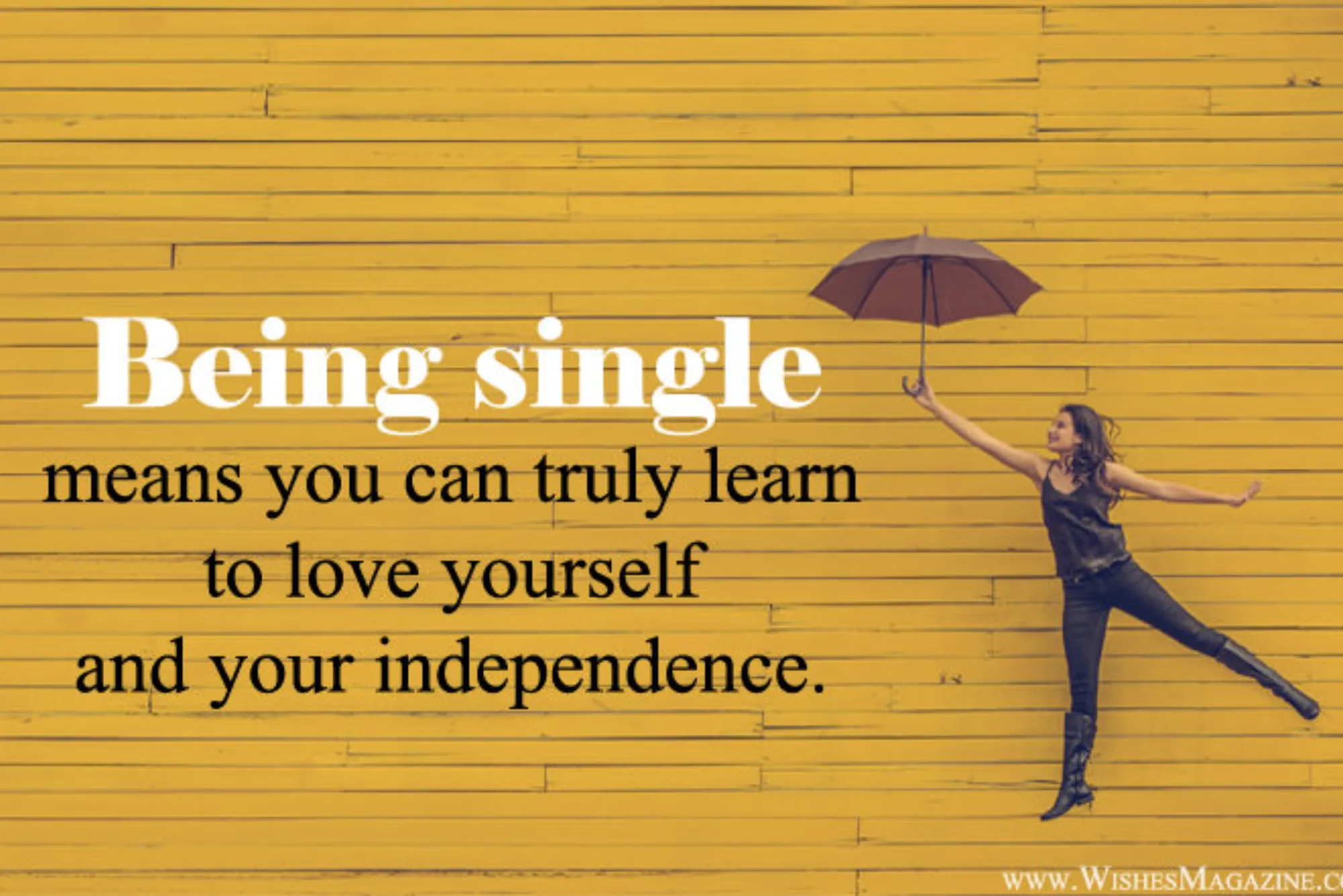 How to Enjoy Your Single Life