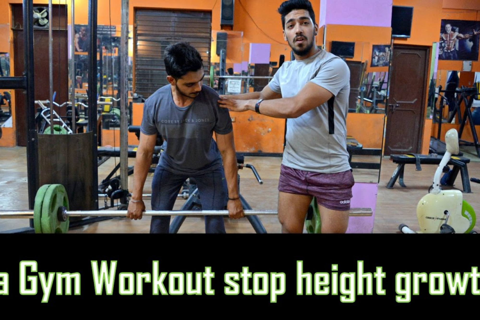 does gym stops height
