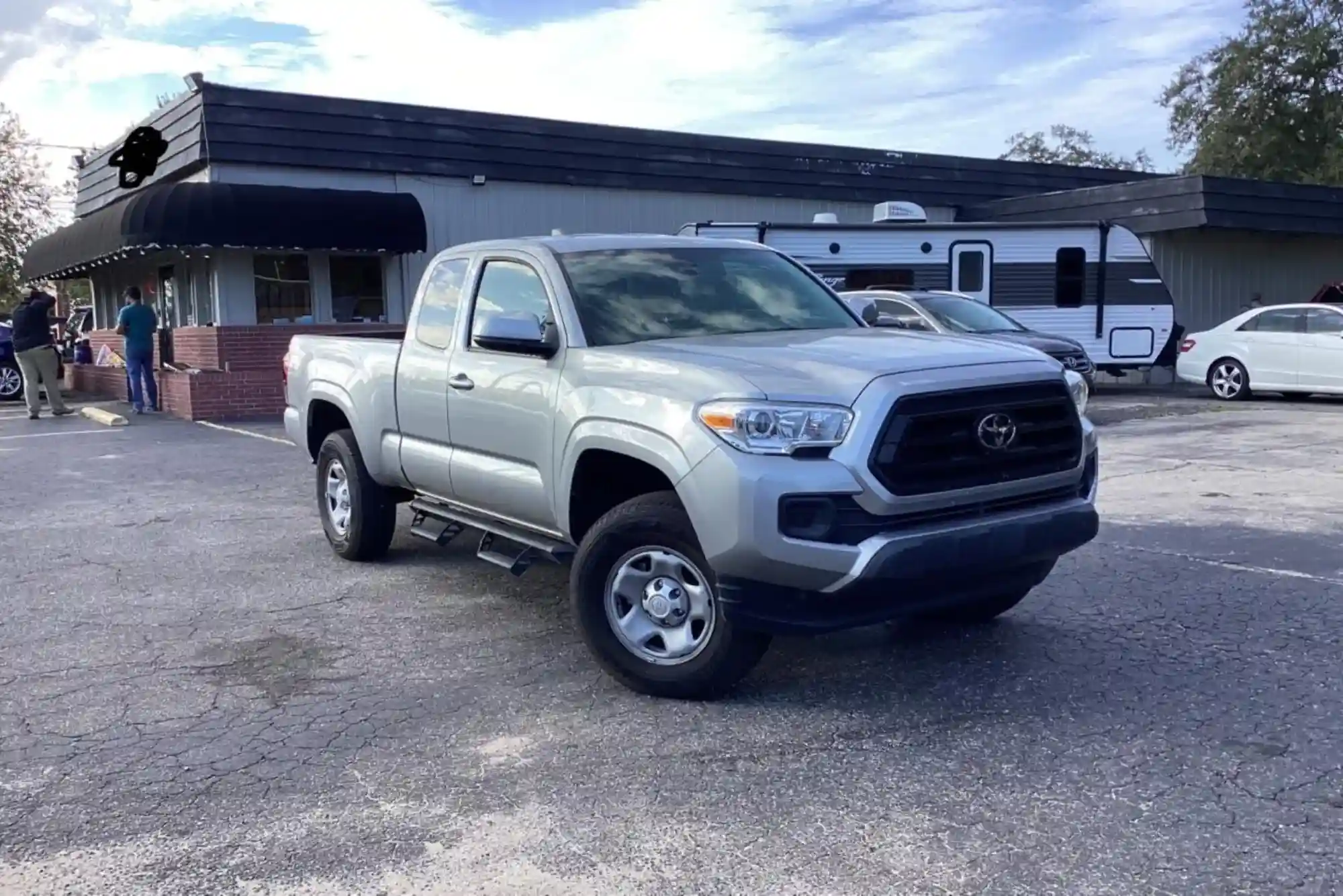 Antenna Wrench on a 1995 Toyota Tacoma SR5