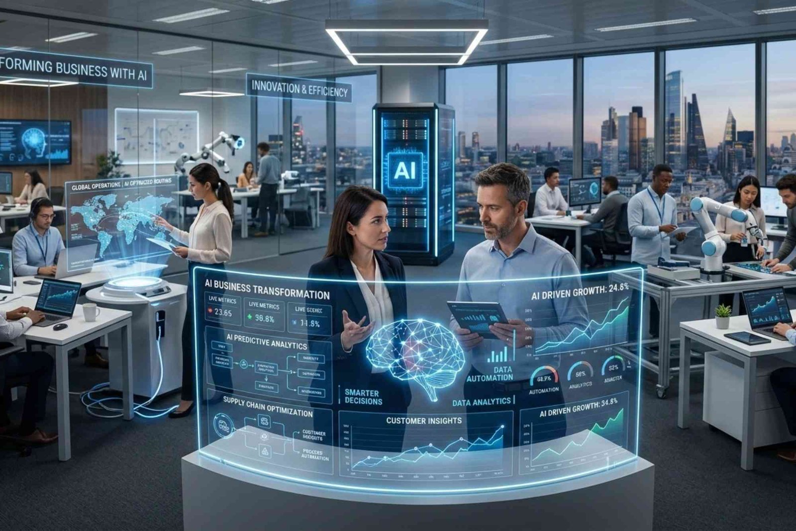 How Artificial Intelligence Helps Businesses Grow